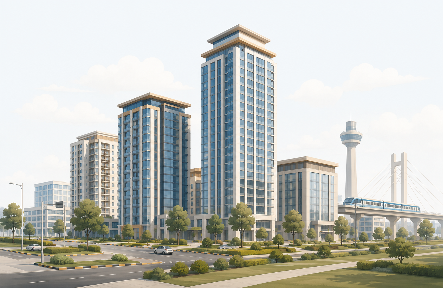Greater Noida plotted land corridor